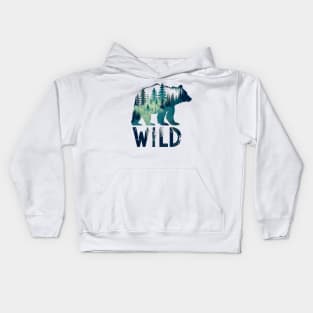 Wild Bear Kids Hoodie